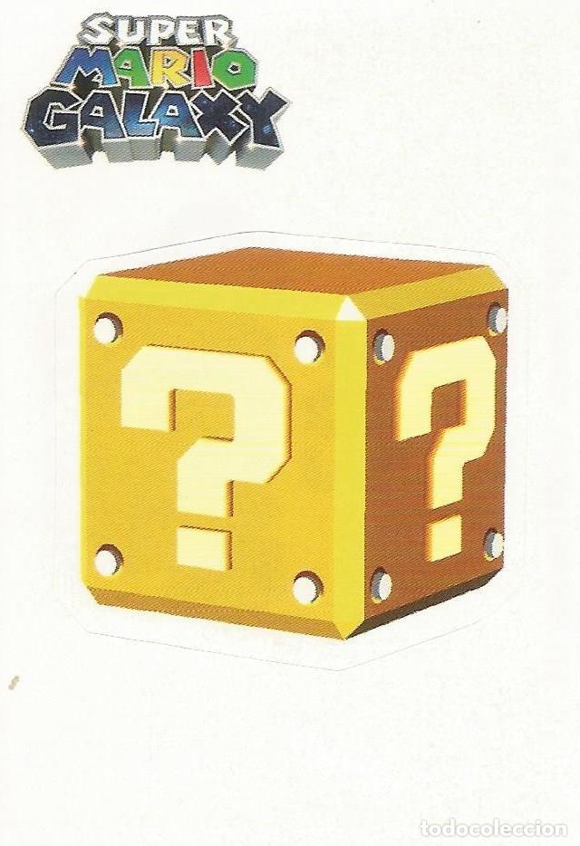 Collectable Antique Stickers: Cromo n.&ordm; 103 - &Aacute;lbum Super Mario Galaxy - E-max - Enterplay - 2009