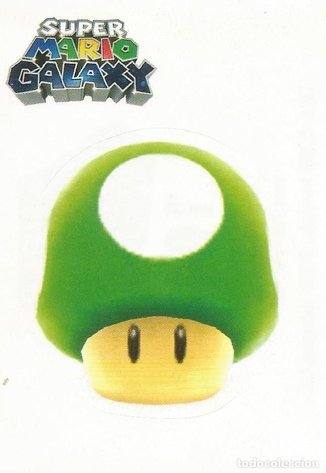 Collectable Antique Stickers: Cromo n.&ordm; 104 - &Aacute;lbum Super Mario Galaxy - E-max - Enterplay - 2009