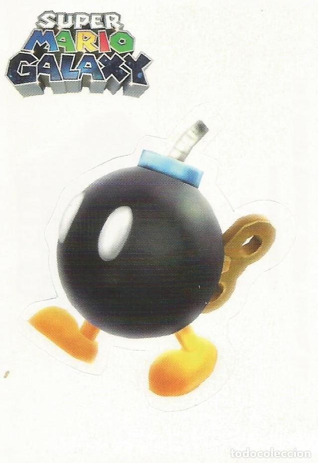 Collectable Antique Stickers: Cromo n.&ordm; 106 - &Aacute;lbum Super Mario Galaxy - E-max - Enterplay - 2009