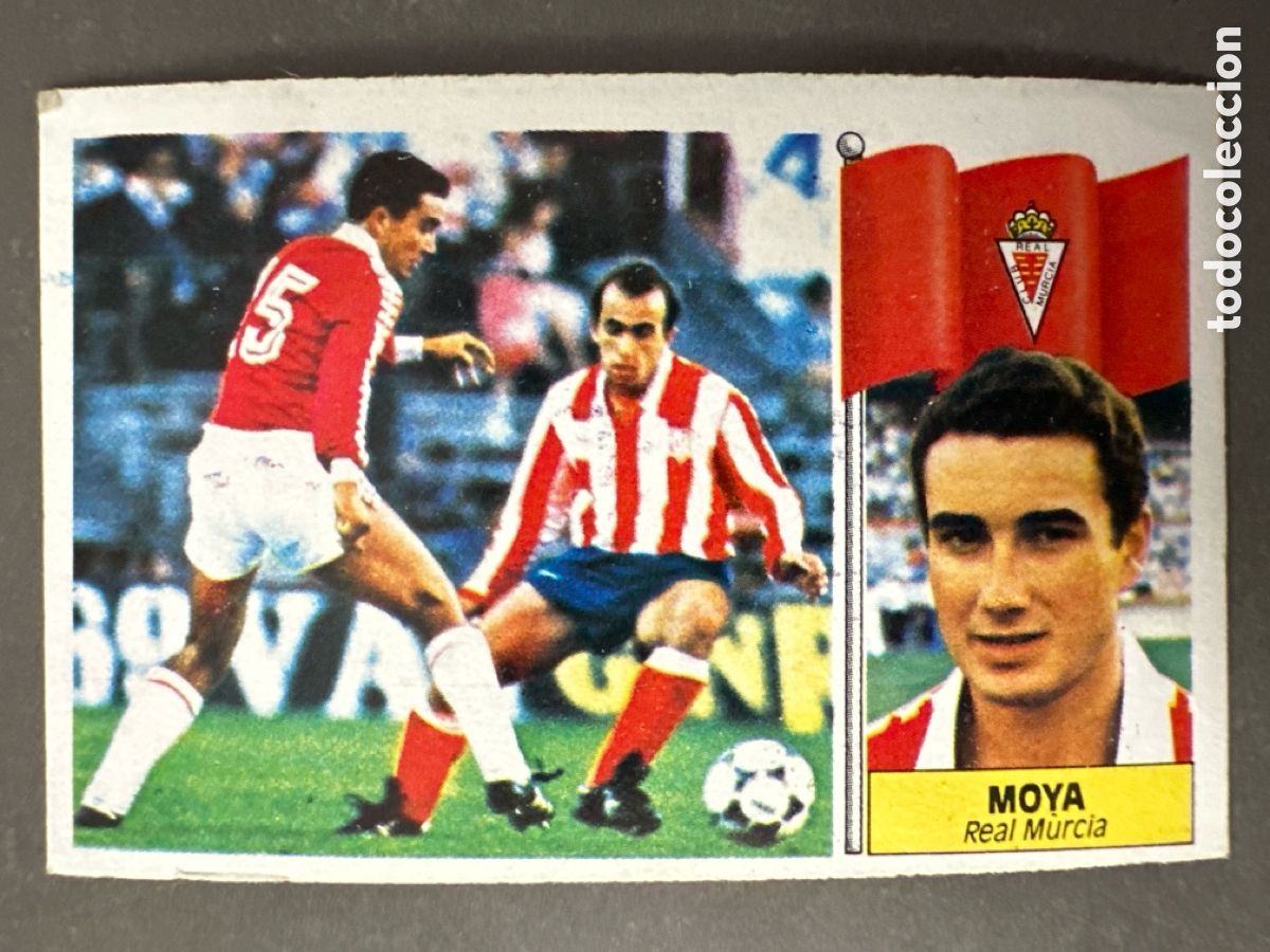 Coleccionismo cromos antiguos: CROMO LIGA ESTE 86 87 MOYA COLOCA MURCIA. SIN PEGAR NUNCA PEGADO