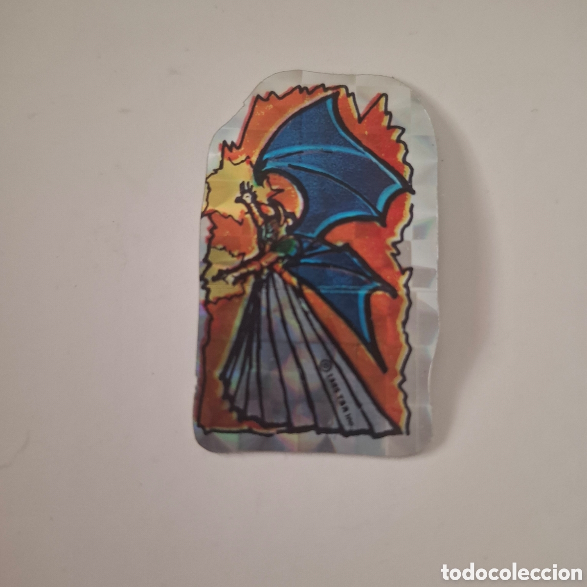 Coleccionismo cromos antiguos: DRAGONES Y MAZMORRAS PEGATINA ADHESIVA MATUTANO A&Ntilde;OS 80 VENGER