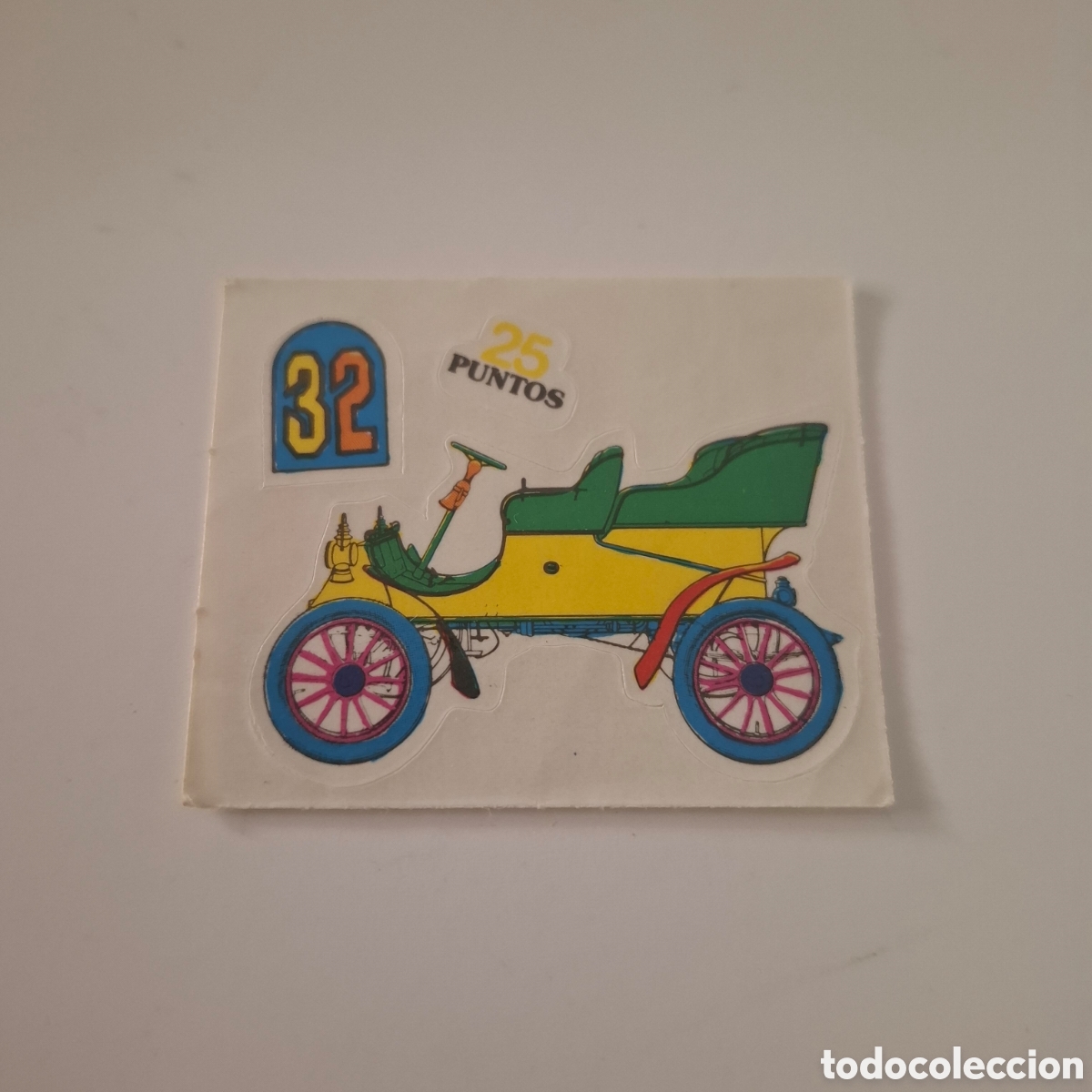 Collectable Antique Stickers: PEGATINA ADHESIVA BOLLYCAO COCHE DE EPOCA A&Ntilde;OS 80
