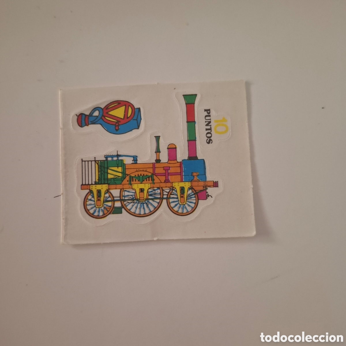 Collezionismo Figurine antiche: PEGATINA ADHESIVA BOLLYCAO A&Ntilde;OS 80 LOCOMOTORA DE EPOCA
