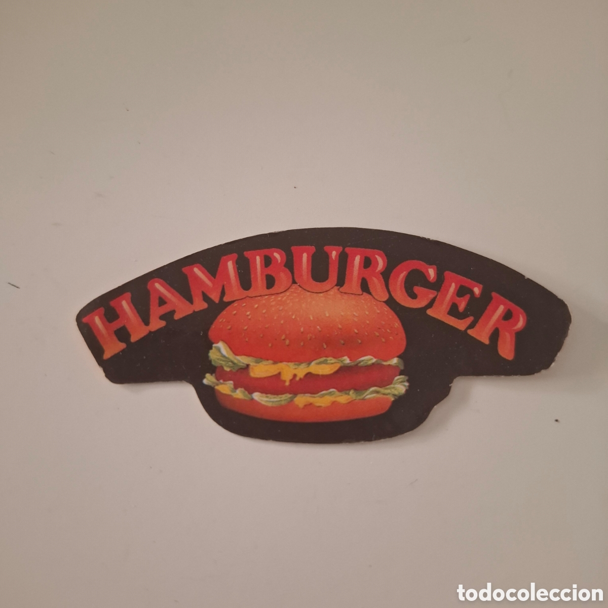 Coleccionismo cromos antiguos: PEGATINA ADHESIVA PANRICO A&Ntilde;OS 80 HAMBURGER