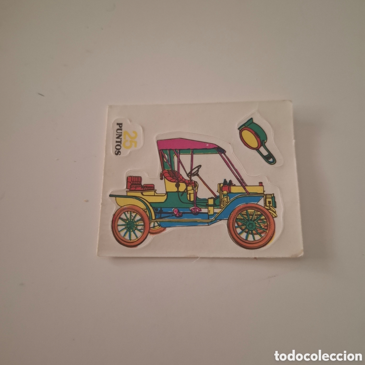 Coleccionismo cromos antiguos: PEGATINA ADHESIVA BOLLYCAO A&Ntilde;OS 80 COCHE DE EPOCA