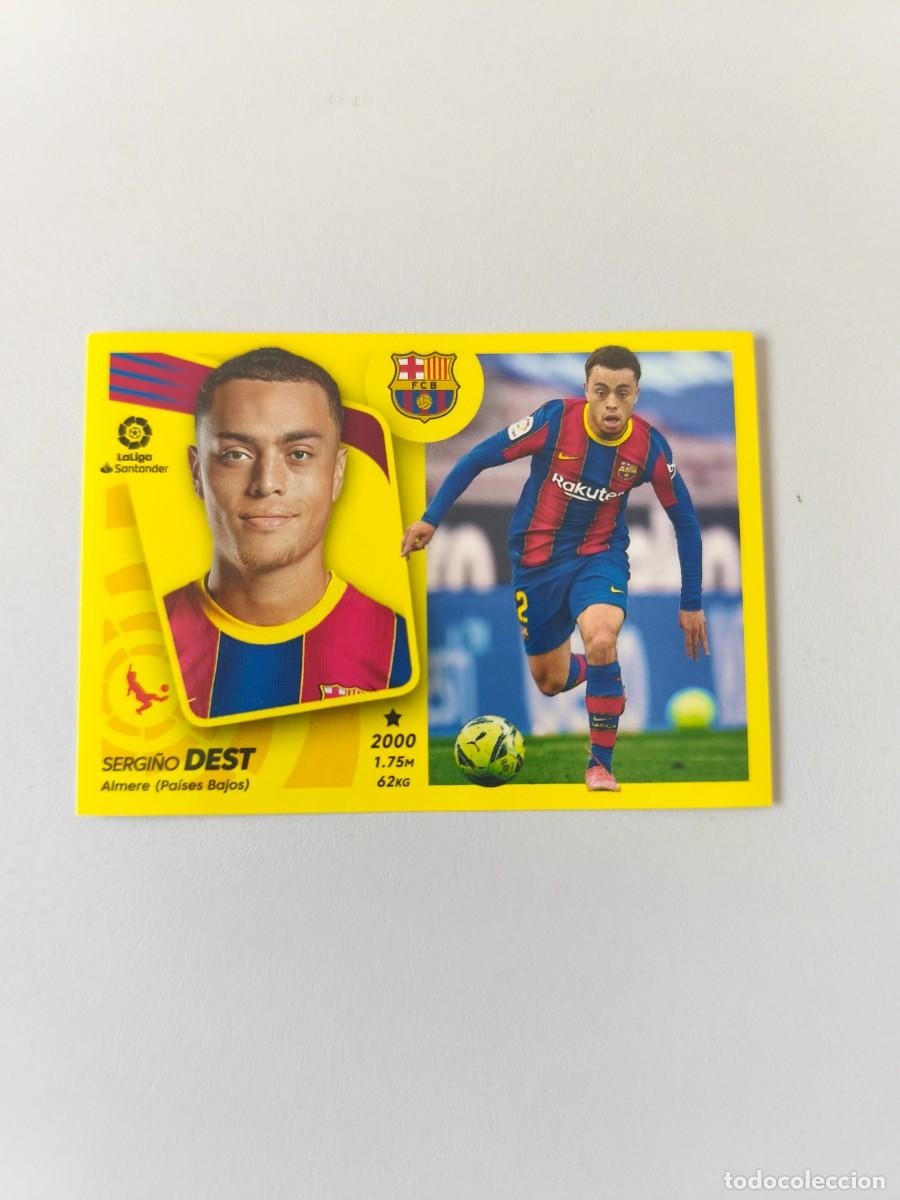 Collectable Antique Stickers: LIGA ESTE PANINI 2021 2022 21 22 SERGI&Ntilde;O DEST BARCELONA 7 A TPBCA