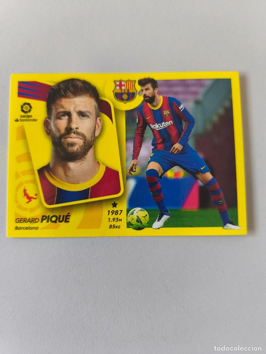 Collectable Antique Stickers: LIGA ESTE PANINI 2021 2022 21 22 GERARD PIQUE BARCELONA 8 TPBCA
