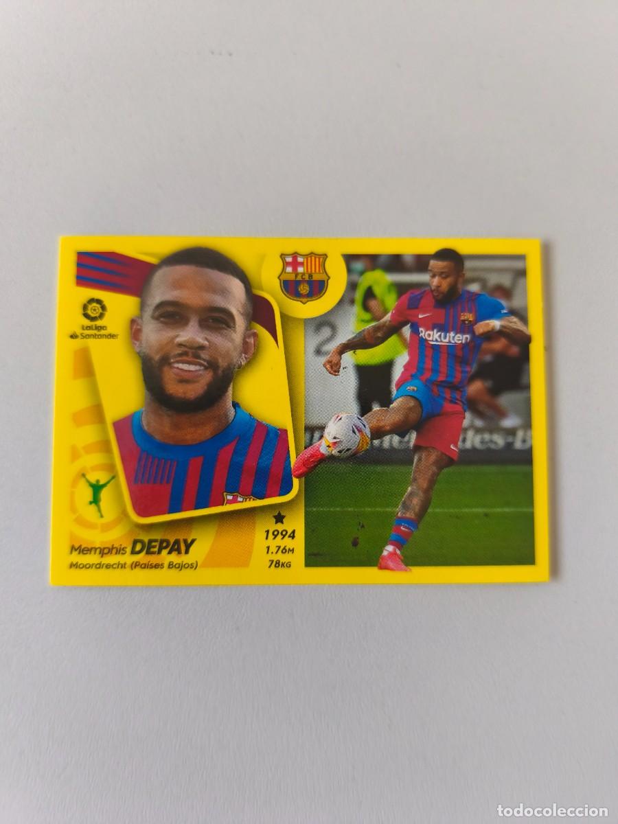 Collectable Antique Stickers: LIGA ESTE PANINI 2021 2022 21 22 MEMPHIS DEPAY BARCELONA 22 TPBCA