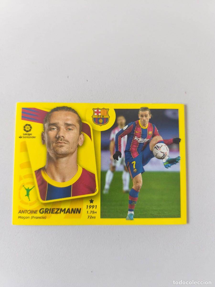Coleccionismo cromos antiguos: LIGA ESTE PANINI 2021 2022 21 22 ANTOINE GRIEZMANN BARCELONA 19 TPBCA