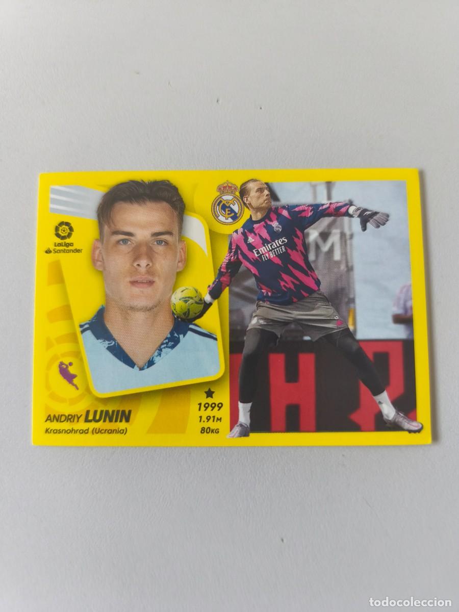 Coleccionismo cromos antiguos: LIGA ESTE PANINI 2021 2022 21 22 LUNIN REAL MADRID 6 TPBCA