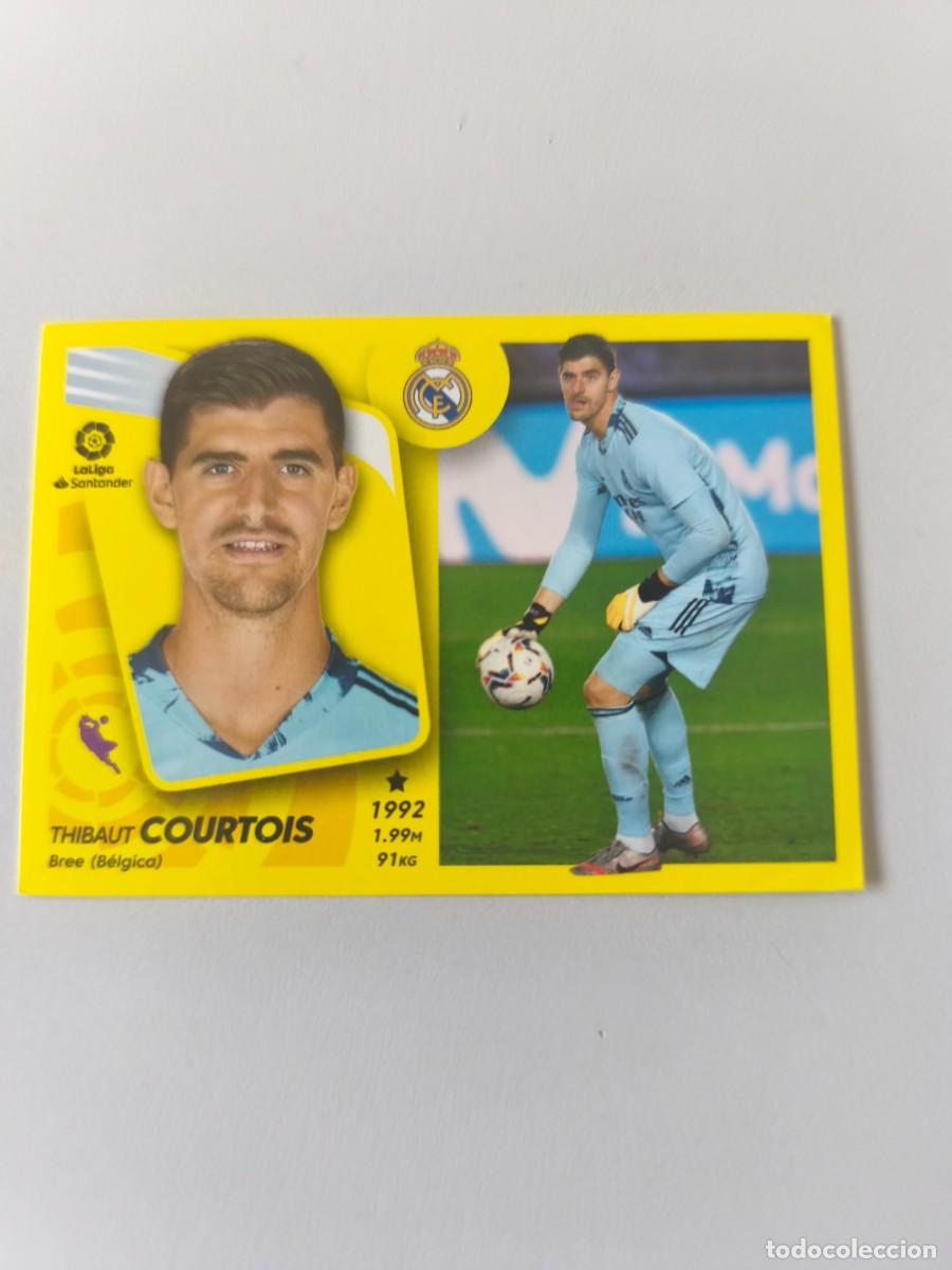Coleccionismo cromos antiguos: LIGA ESTE PANINI 2021 2022 21 22 COURTOIS REAL MADRID 5 TPBCA
