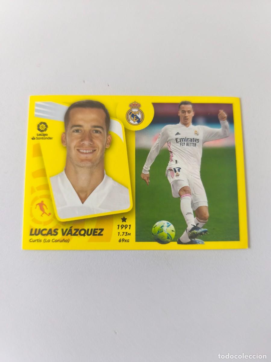 Coleccionismo cromos antiguos: LIGA ESTE PANINI 2021 2022 21 22 LUCAS VAZQUEZ REAL MADRID 16B TPBCA