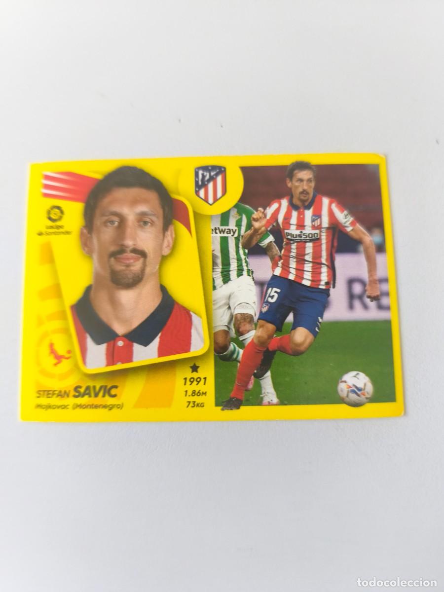 Collectable Antique Stickers: LIGA ESTE PANINI 2021 2022 21 22 STEFAN SAVIC ATLETICO DE MADRID 10 TPBCA