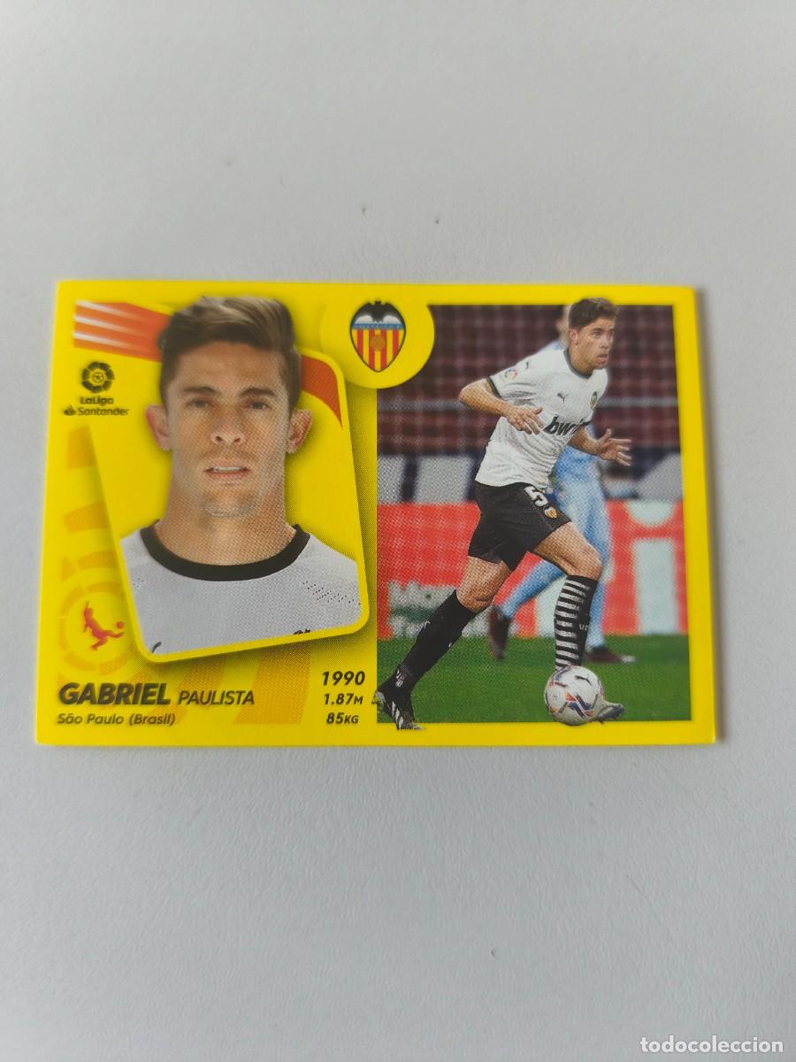 Coleccionismo cromos antiguos: LIGA ESTE PANINI 2021 2022 21 22 GABRIEL PAULISTA VALENCIA 8 TPBCA