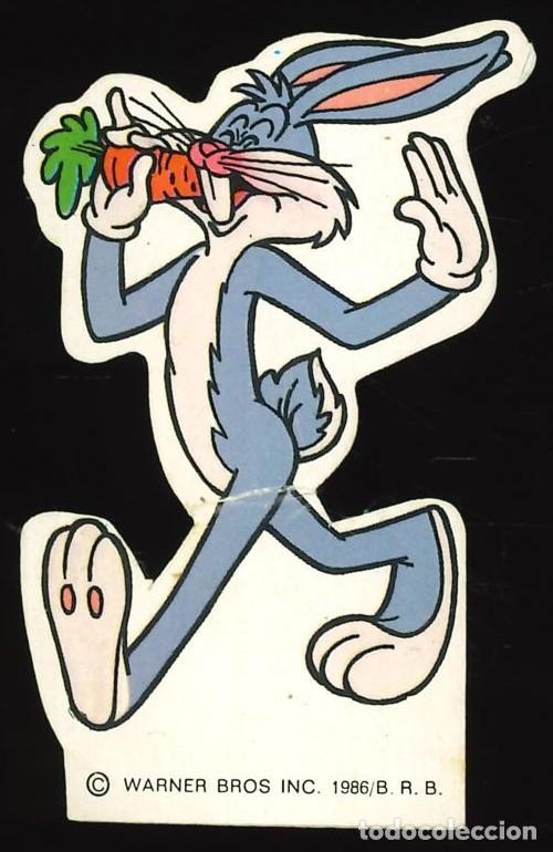 Coleccionismo cromos antiguos: CROMO - 1986 - WARNER BROSS - BUGS BUNNY (NUEVO - SIN PEGAR)