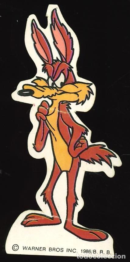 Coleccionismo cromos antiguos: CROMO - 1986 - WARNER BROSS - COYOTE CORRECAMINOS (NUEVO - SIN PEGAR)