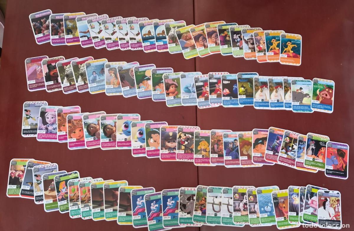 Coleccionismo cromos antiguos: Lote de 86 cromos MOMENTOS DE PELICULA CARREFOUR 2019
