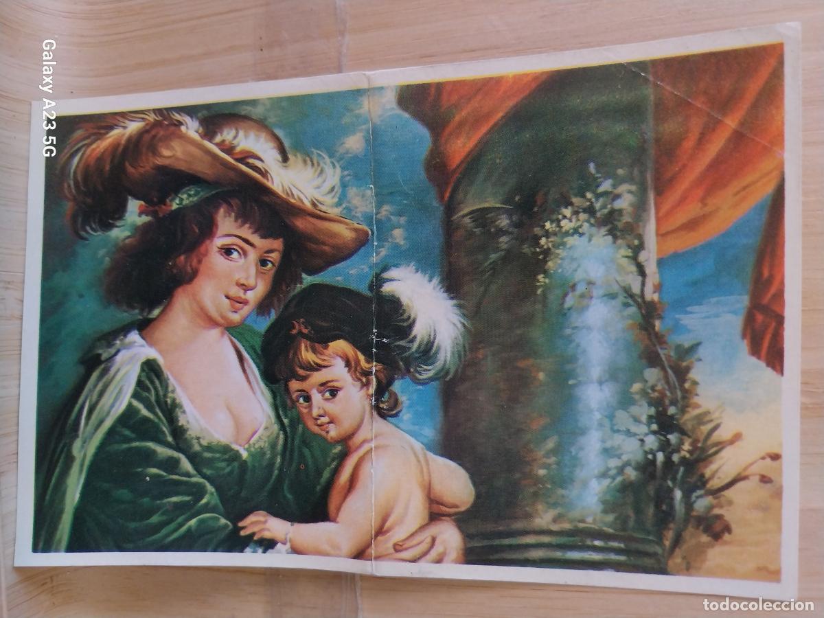 Coleccionismo cromos antiguos: RUBENS ELENA FOURMENT E HIJO ED MAGA ARTE A&Ntilde;O 1971 CROMO 120 SIN PEGAR NUNCA