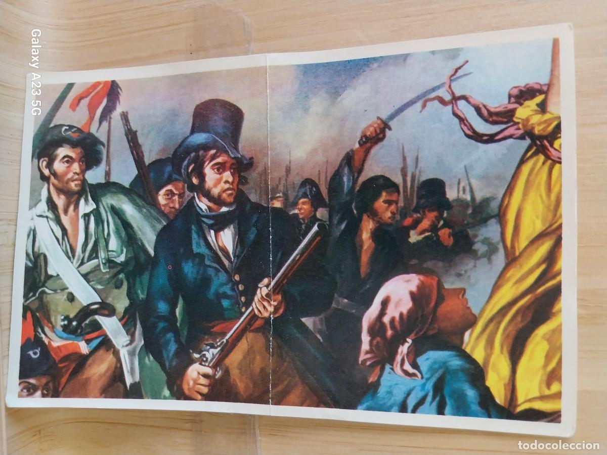 Coleccionismo cromos antiguos: DELACROIX LIBERTAD CONDUCIENDO AL PUEBLO ED MAGA ARTE A&Ntilde;O 1971 CROMO 240 SIN PEGAR NUNCA
