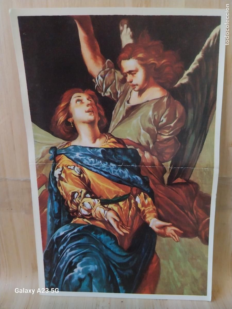 Coleccionismo cromos antiguos: CAVALLINO SANTA CECILIA Y ANGEL ED MAGA ARTE A&Ntilde;O 1971 CROMO 165 *** SIN PEGAR NUNCA