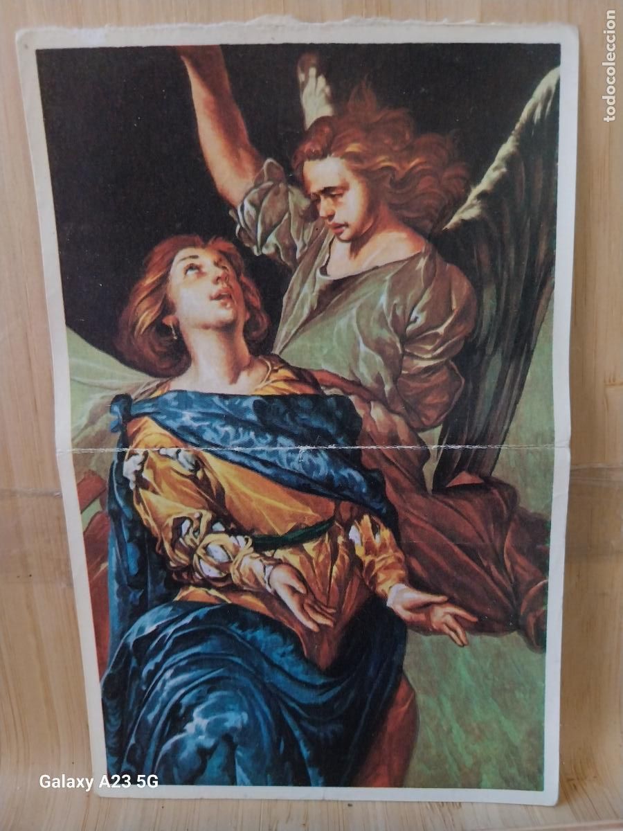 Coleccionismo cromos antiguos: CAVALLINO SANTA CECILIA Y ANGEL ED MAGA ARTE A&Ntilde;O 1971 CROMO 165 ** SIN PEGAR NUNCA