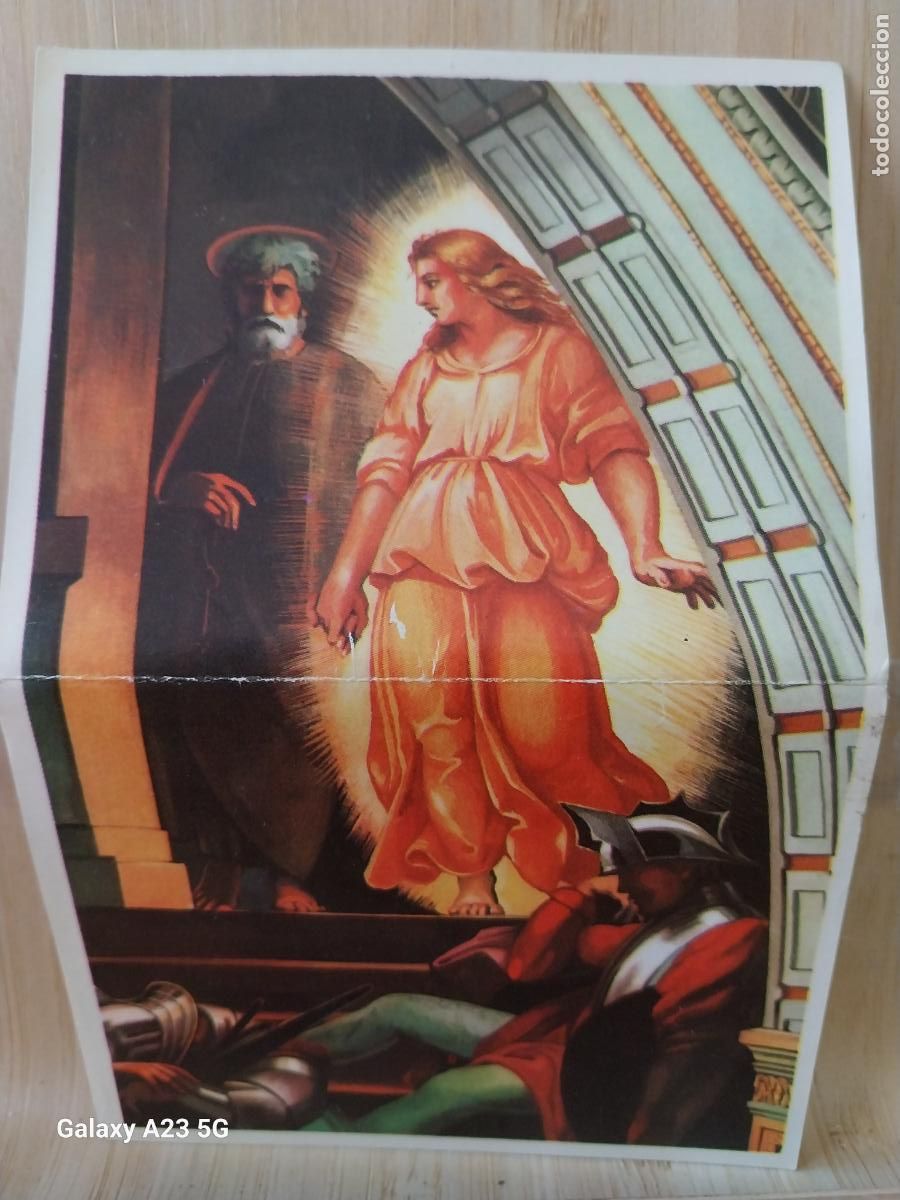 Coleccionismo cromos antiguos: RAFAEL SANZIO ED MAGA ARTE A&Ntilde;O 1971 CROMO 86 ** SIN PEGAR NUNCA