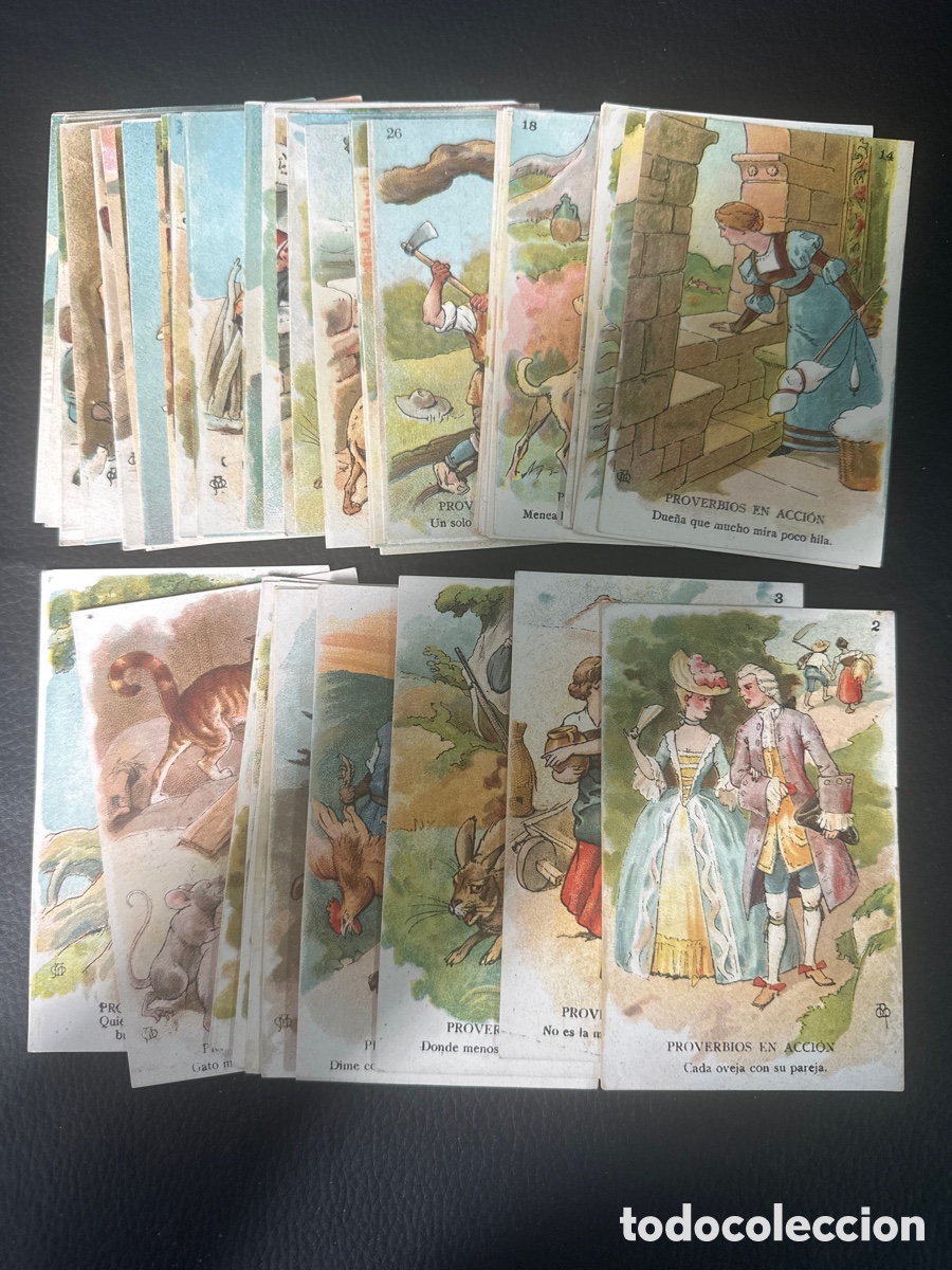 Coleccionismo cromos antiguos: Cromos de tu tu tu en en en en