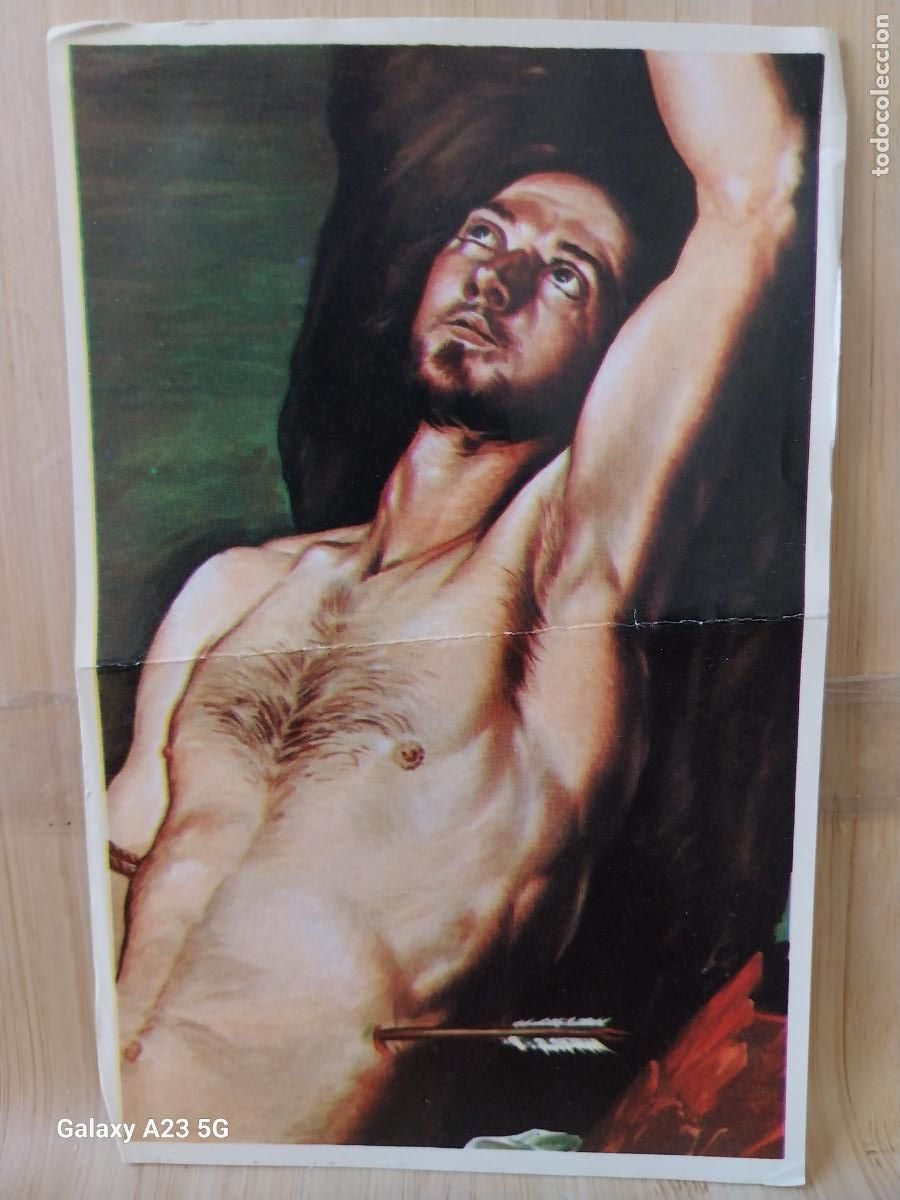 Coleccionismo cromos antiguos: RIBERA SAN SEBASTIAN ED MAGA ARTE A&Ntilde;O 1971 CROMO 170 SIN PEGAR NUNCA