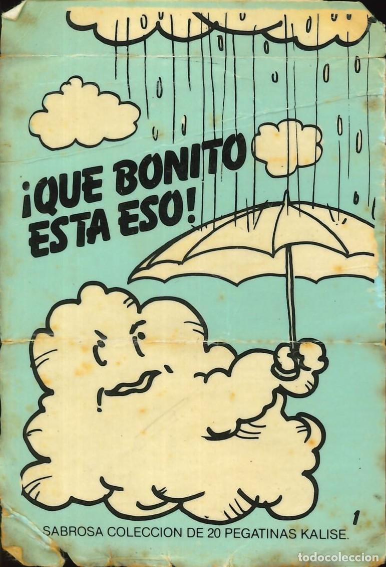 Coleccionismo cromos antiguos: CROMO - KALISE - 001 - &iexcl;QUE BONITO ESTA ESO! (SIN PEGAR)