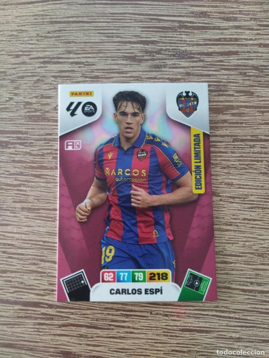 Coleccionismo cromos antiguos: Carlos Espi - Levante - Edicion Limitada - Adrenalyn XL 25 - 26 - Panini - 2025 - 2026