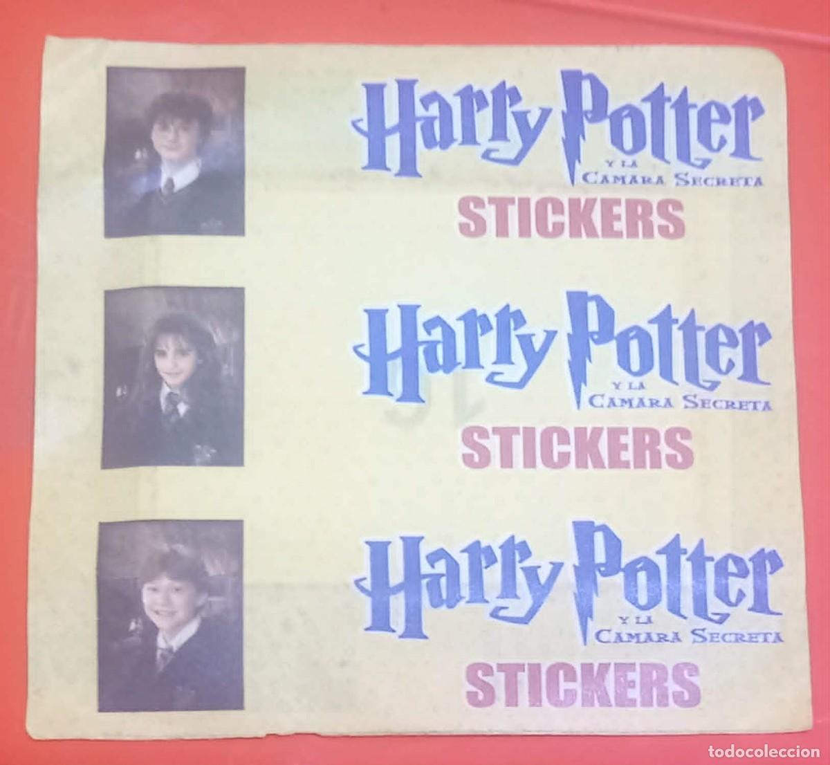 Coleccionismo cromos antiguos: Sobre sellado del album &rdquo;Harry Potter y la Camara Secreta&rdquo; - Vendido en Peru
