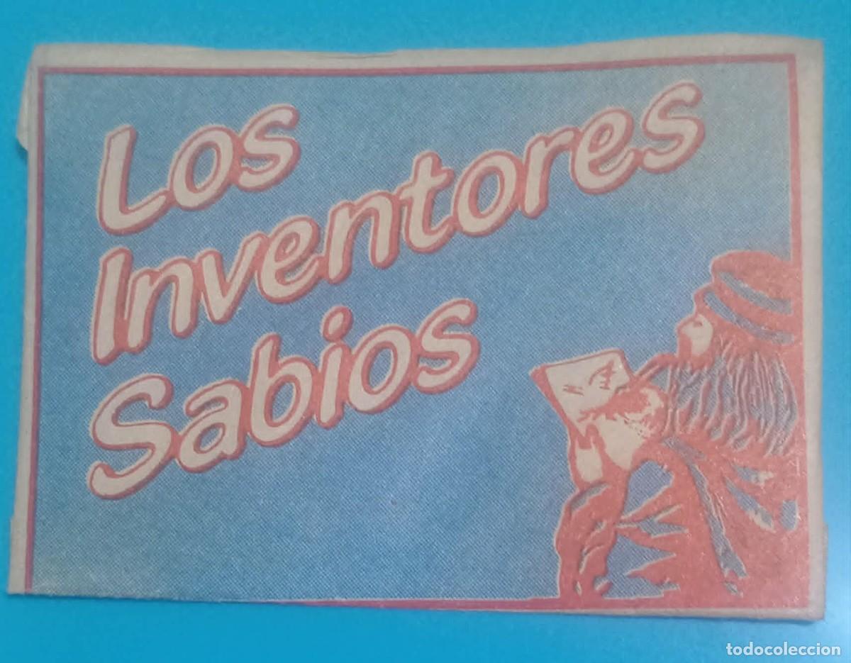 Coleccionismo cromos antiguos: Sobre Cromos Album LOS INVENTORES SABIOS. Peru.