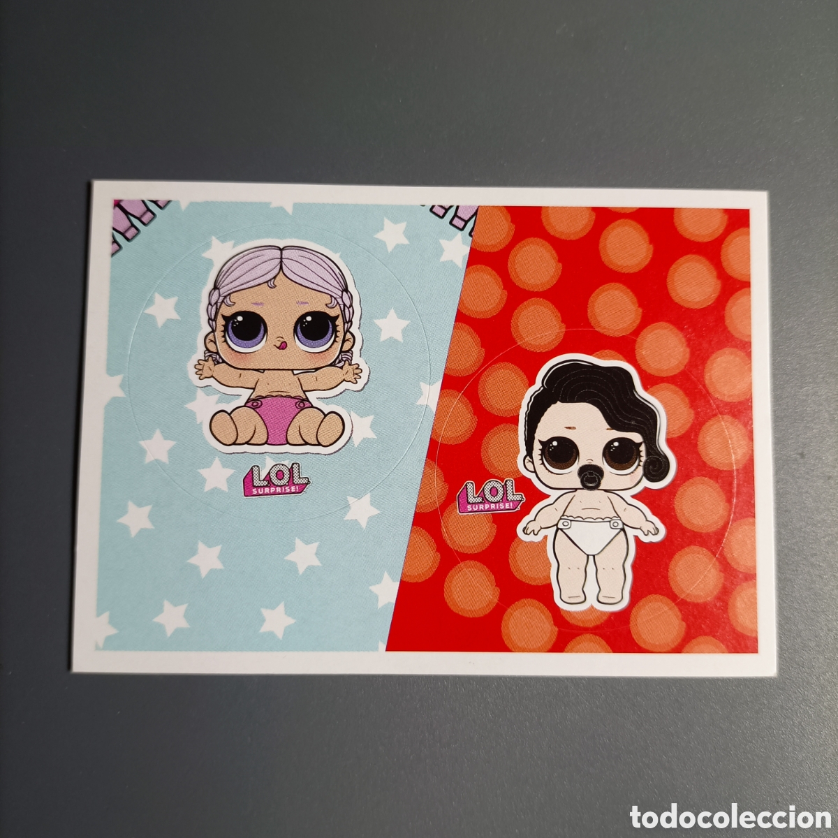 Coleccionismo cromos antiguos: STICKER PANINI 2018. L. O. L. SURPRISE! - №146 a b