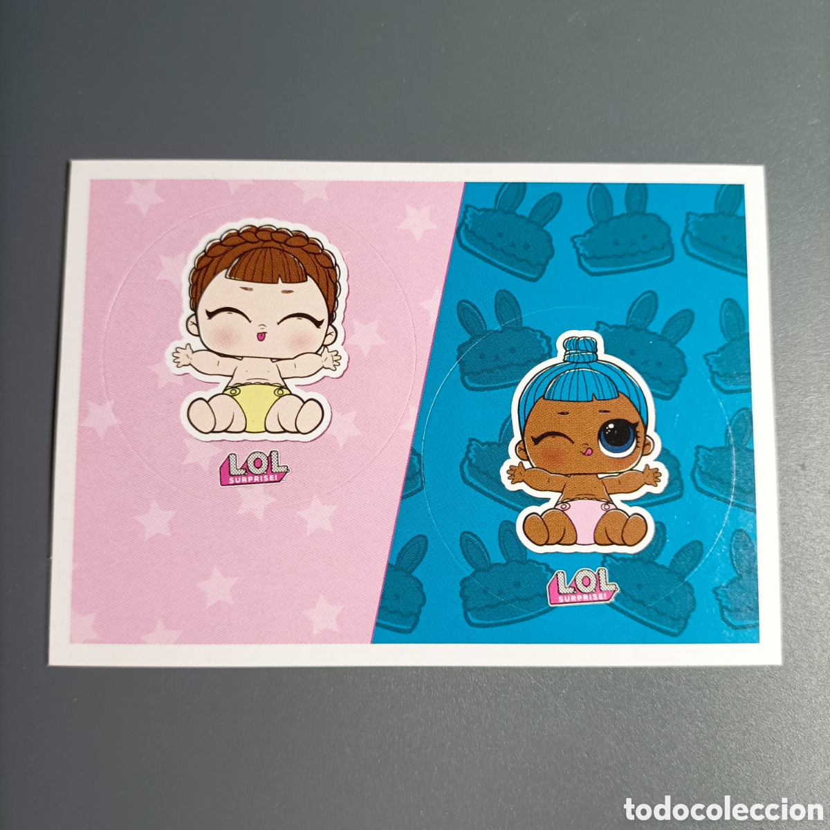 Coleccionismo cromos antiguos: STICKER PANINI 2018. L. O. L. SURPRISE! - №155 a b