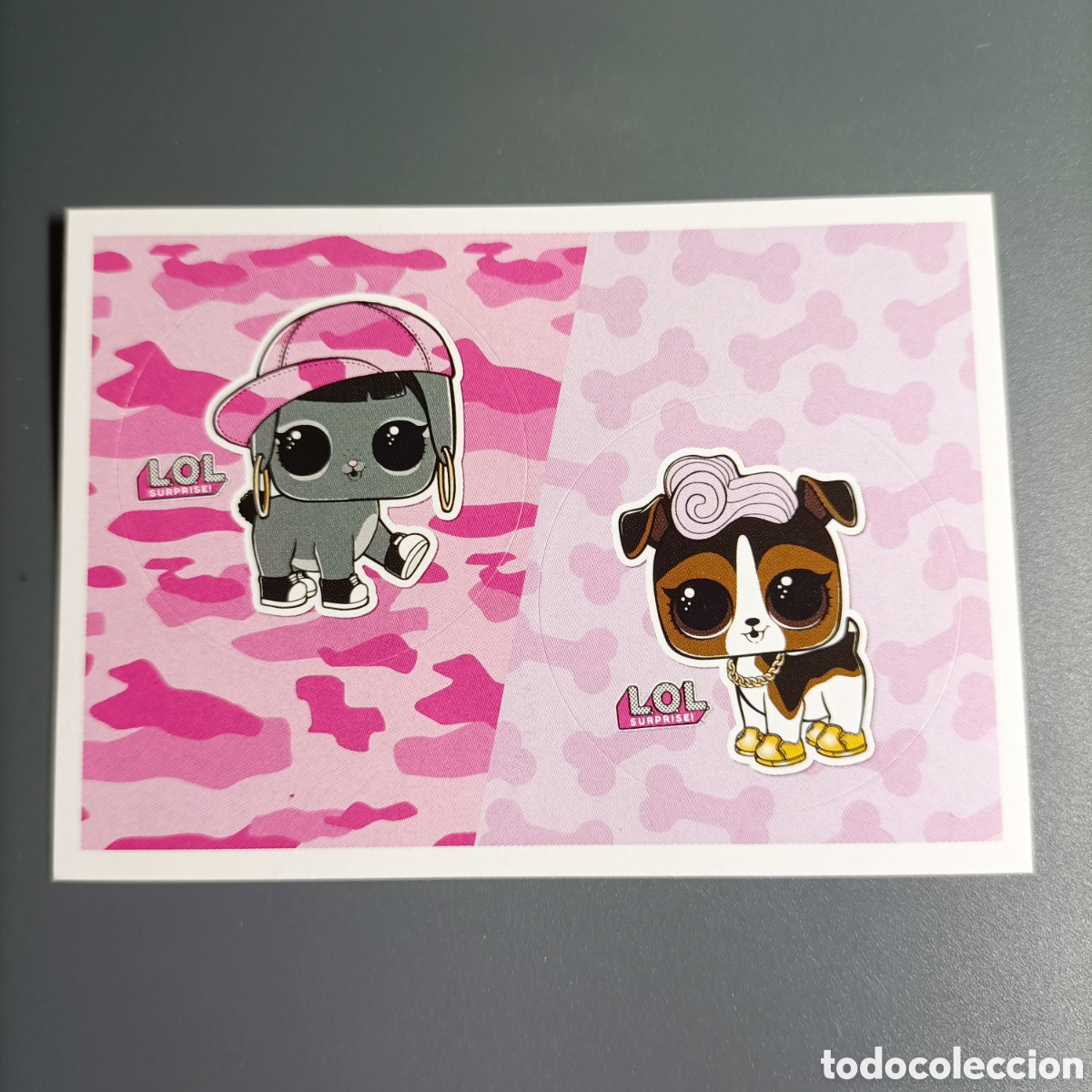 Coleccionismo cromos antiguos: STICKER PANINI 2018. L. O. L. SURPRISE! - №166 a b