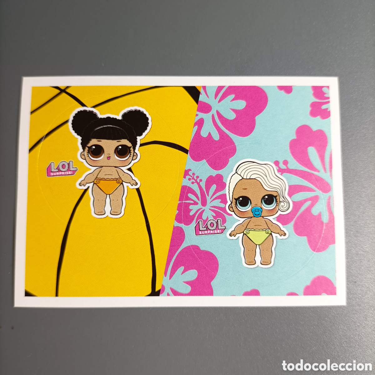 Coleccionismo cromos antiguos: STICKER PANINI 2018. L. O. L. SURPRISE! - №78 a b