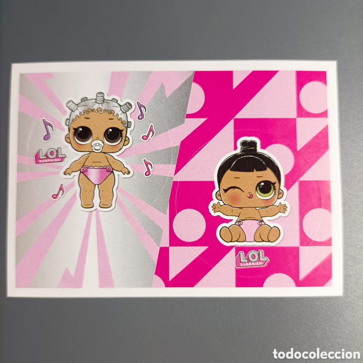 Coleccionismo cromos antiguos: STICKER PANINI 2018. L. O. L. SURPRISE! - №85 a b