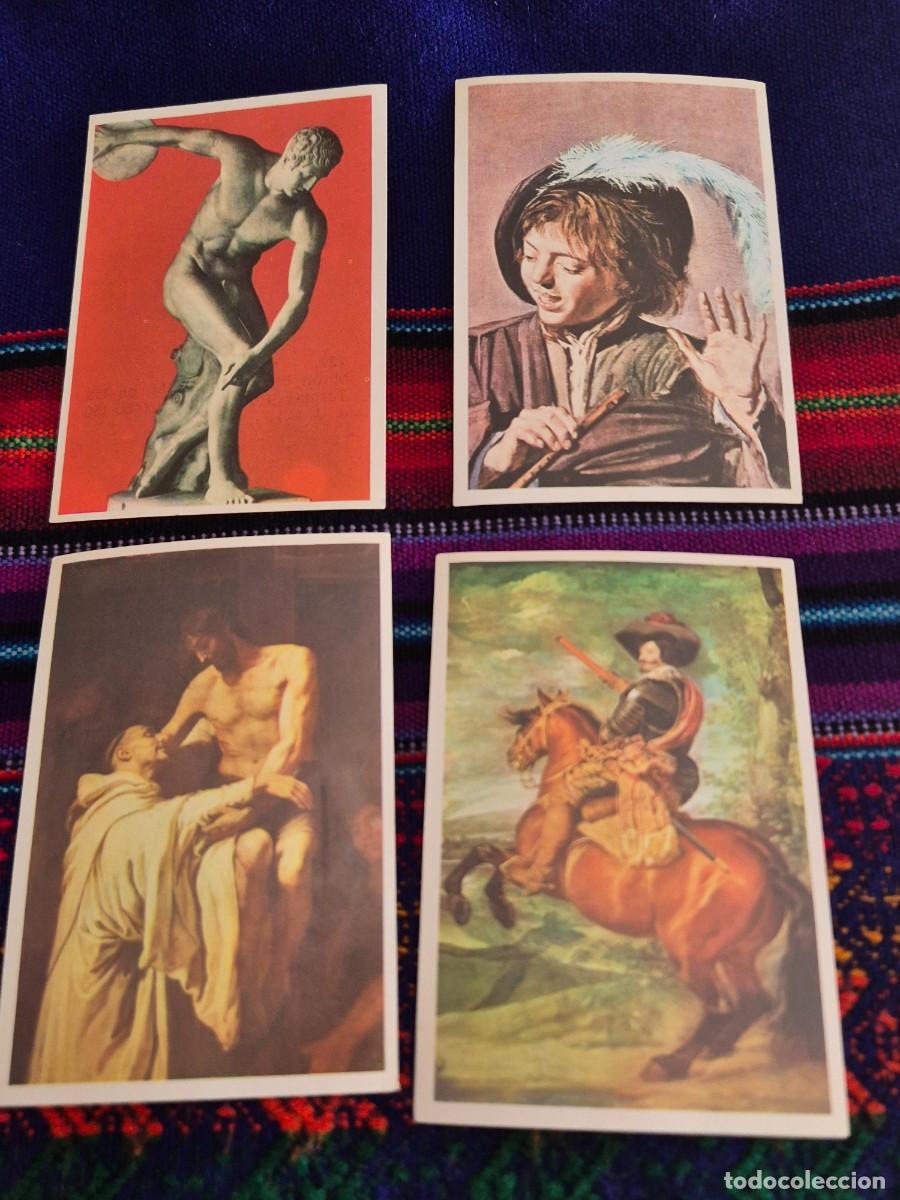 Coleccionismo cromos antiguos: CROMO NUNCA PEGADO EL MUNDO DEL ARTE N&ordm;S 122 200 204 206 RESERVADOS.
