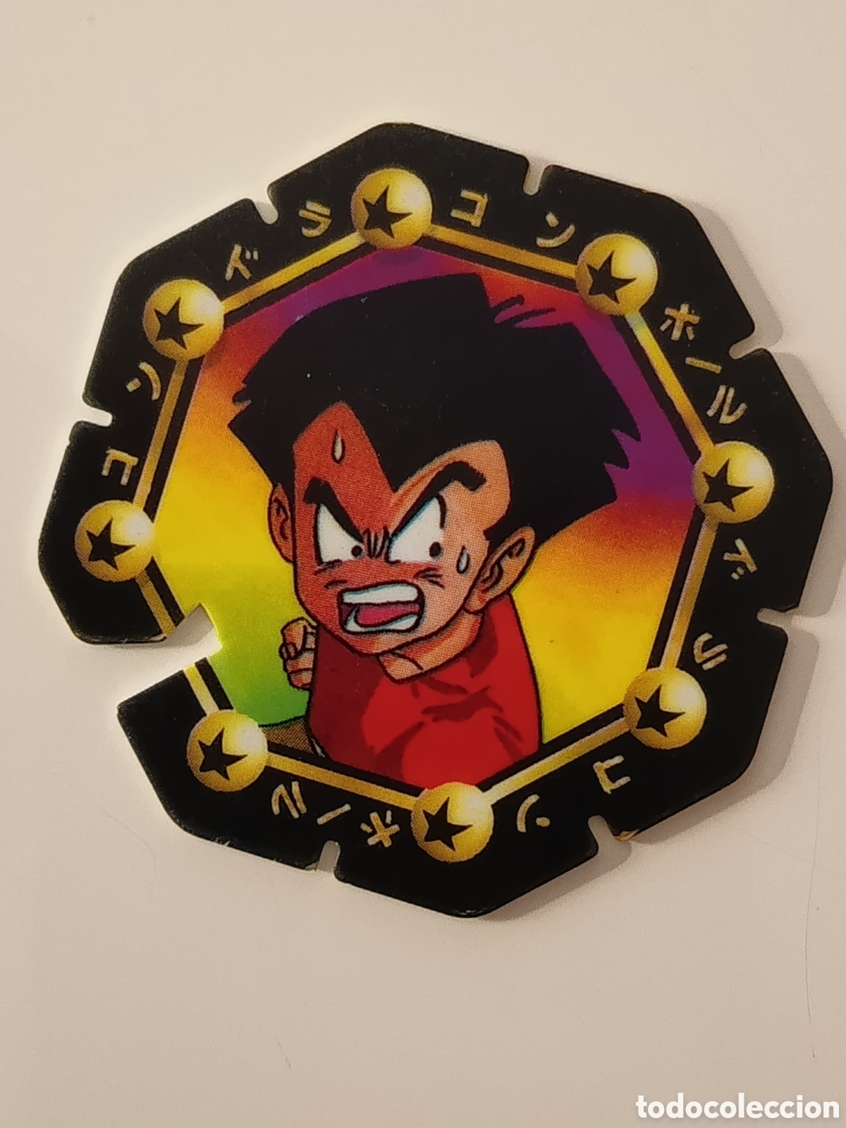 Coleccionismo cromos antiguos: Mega Tazo Drag&oacute;n Ball 67 Krilin