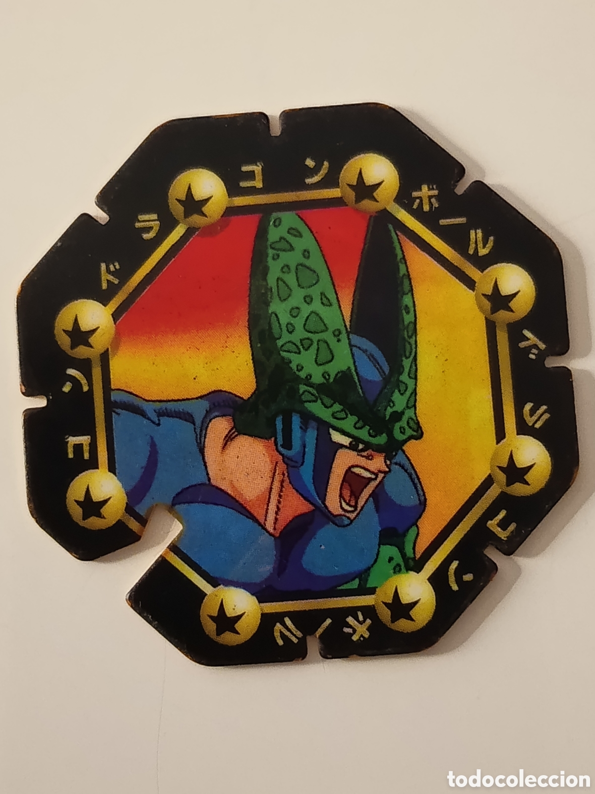 Coleccionismo cromos antiguos: Mega Tazo Drag&oacute;n Ball 57 Celula