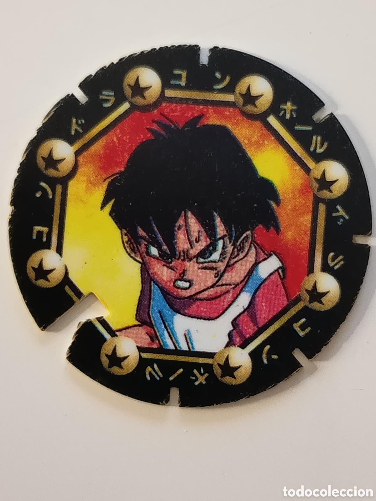 Sammeln alte Sammelbilder: Mega Tazo Drag&oacute;n Ball 65 Videl