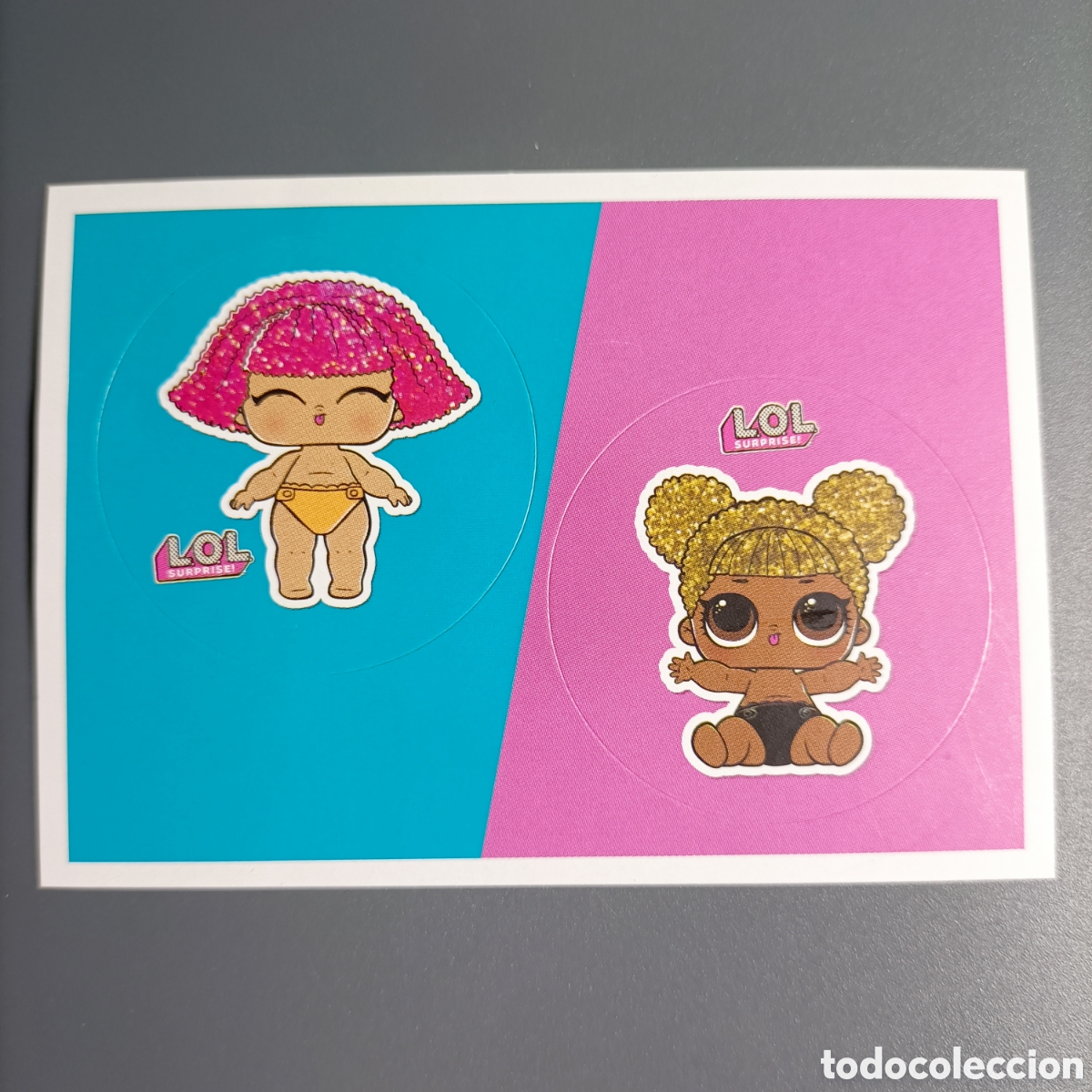 Collectable Antique Stickers: STICKER PANINI 2018. L. O. L. SURPRISE! - №71 a b