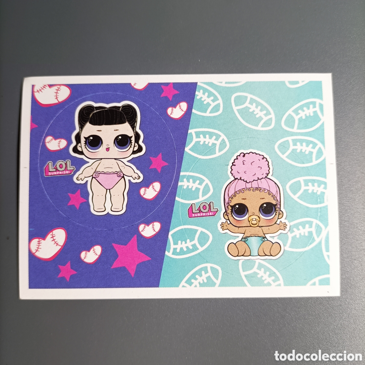 Collectable Antique Stickers: STICKER PANINI 2018. L. O. L. SURPRISE! - №142 a b