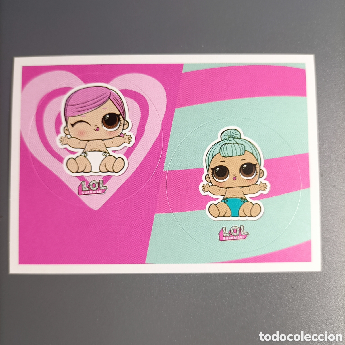 Collectable Antique Stickers: STICKER PANINI 2018. L. O. L. SURPRISE! - №90 a b