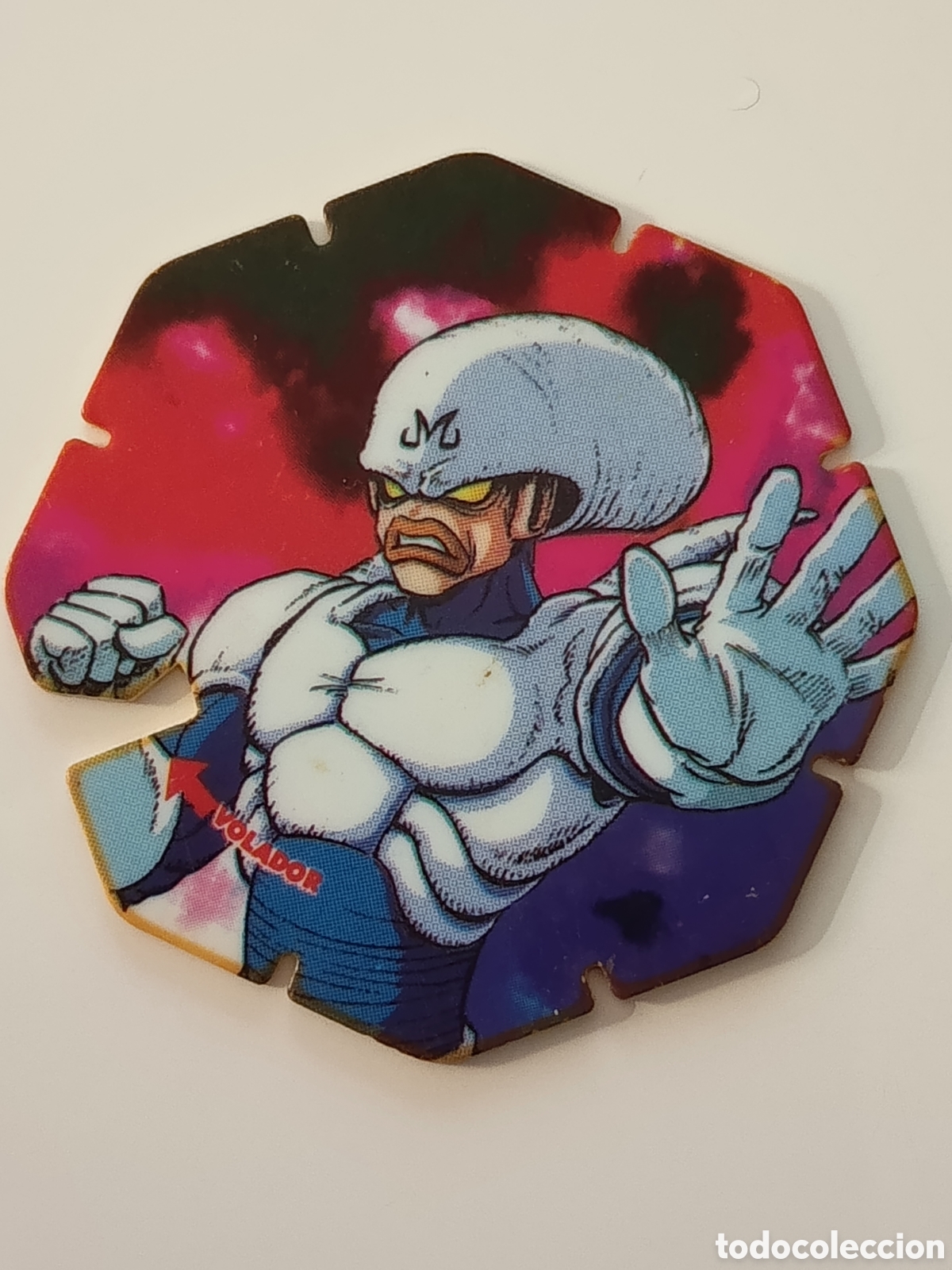 Collectable Antique Stickers: Tazo octogonal drag&oacute;n ball 32 Pui Pui