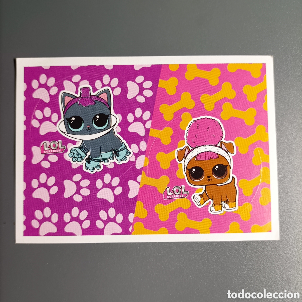 Coleccionismo cromos antiguos: STICKER PANINI 2018. L. O. L. SURPRISE! - №168 a b