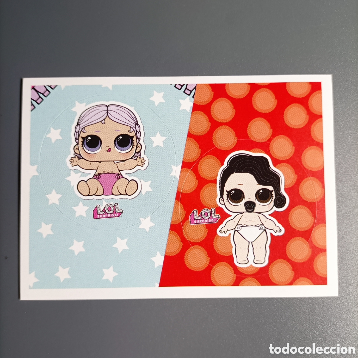 Coleccionismo cromos antiguos: STICKER PANINI 2018. L. O. L. SURPRISE! - №146 a b