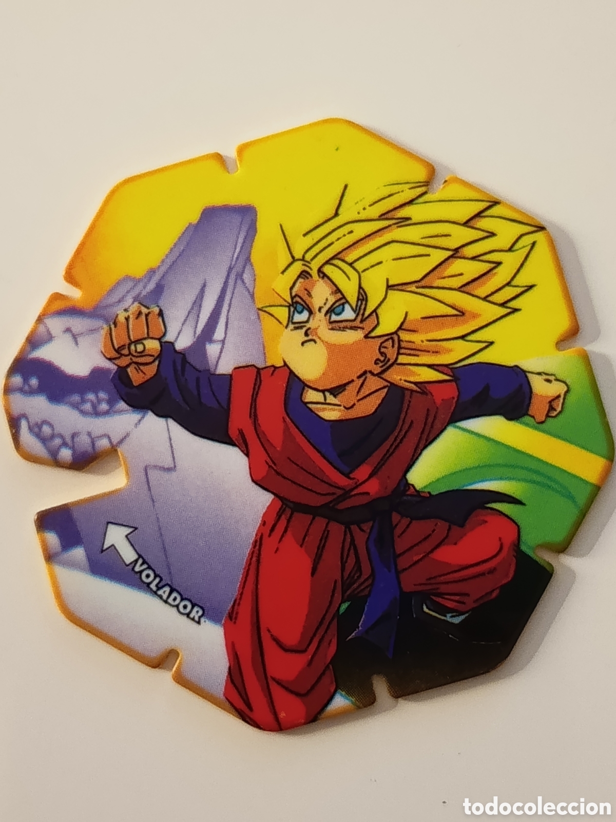 Coleccionismo cromos antiguos: Tazo octogonal drag&oacute;n ball 43 Son Goten