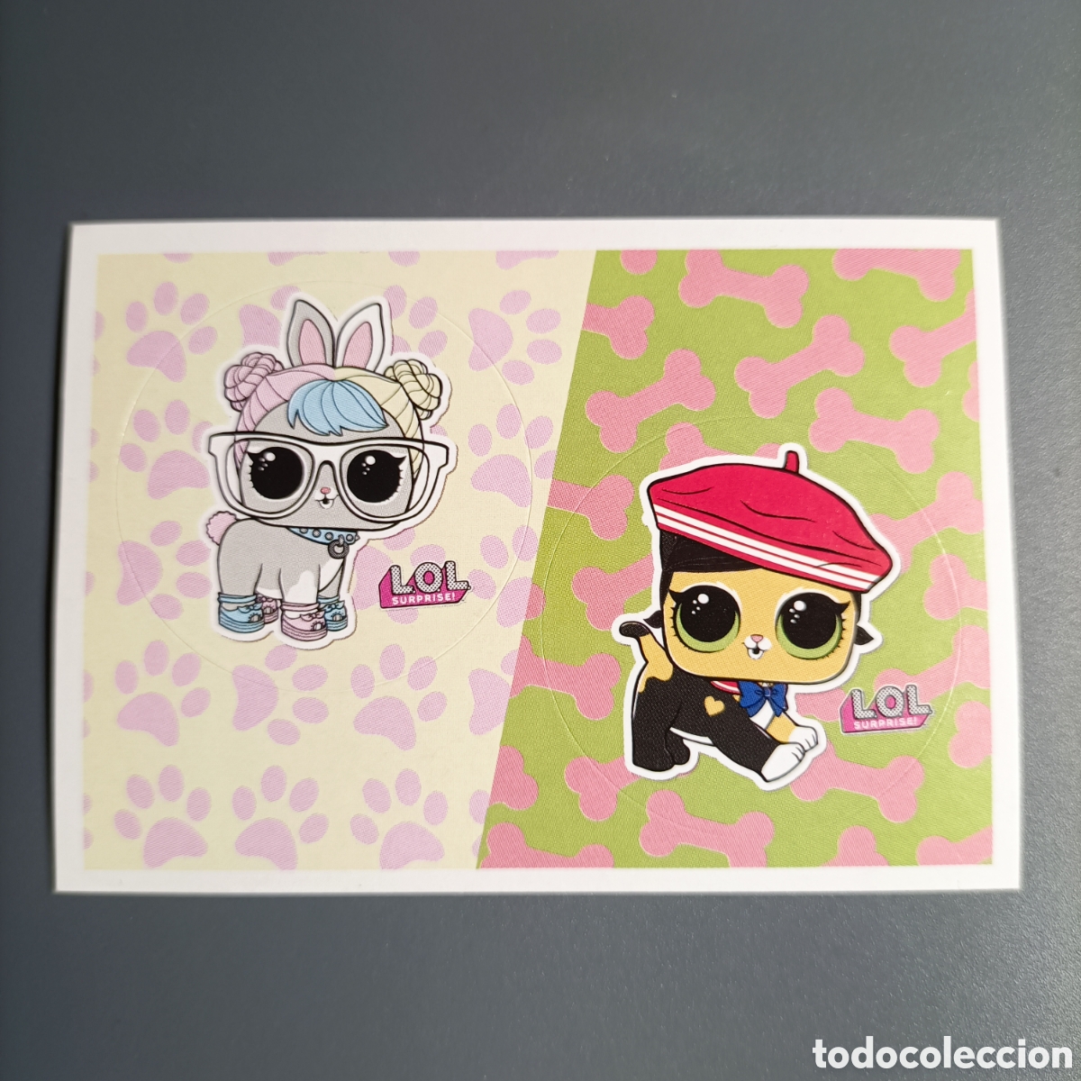 Coleccionismo cromos antiguos: STICKER PANINI 2018. L. O. L. SURPRISE! - №172 a b