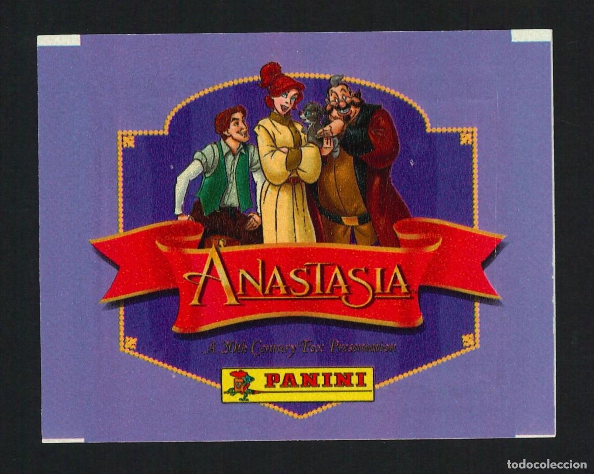 Coleccionismo cromos antiguos: ANASTASIA - PANINI (1998) / SOBRE VAC&Iacute;O